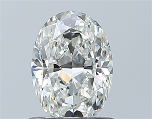 Picture of Natural Diamond 0.80 Carats, Oval with  Cut, H Color, VVS2 Clarity and Certified by GIA