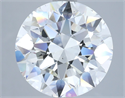 Natural Diamond 5.02 Carats, Round with Excellent Cut, H Color, VS2 Clarity and Certified by IGI