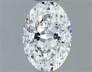 Foto Diamante Natural 0.70 quilates, Ovalado , Color E, claridad VVS2 y certificado GIA de