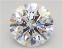 Del inventario de diamantes de laboratorio, 4.09 quilates, Redondo , Color D, claridad VS1 y certificado IGI