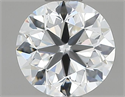 Natural Diamond 0.70 Carats, Round with Very Good Cut, I Color, VS2 Clarity and Certified by GIA