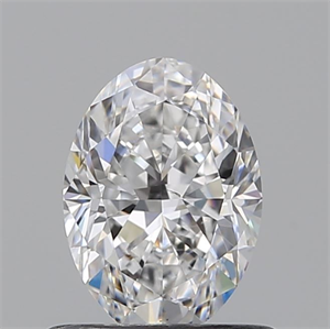 Picture of Natural Diamond 0.60 Carats, Oval with  Cut, D Color, SI1 Clarity and Certified by GIA