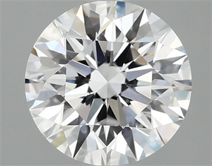 Picture of Lab Grown Diamond 2.00 Carats, Round with Excellent Cut, D Color, VVS2 Clarity and Certified by IGI