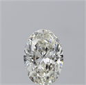 Natural Diamond 1.51 Carats, Oval with  Cut, I Color, SI1 Clarity and Certified by GIA