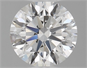 Diamante Natural 0.60 quilates, Redondo , Color E, claridad VVS1 y certificado GIA