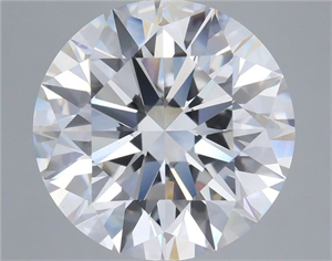 Picture of Lab Grown Diamond 9.08 Carats, Round with Ideal Cut, E Color, VS1 Clarity and Certified by IGI