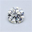 Diamante Natural 0.50 quilates, Redondo , Color H, claridad VS2 y certificado GIA
