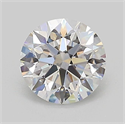 Lab Grown Diamond 1.03 Carats, Round with Excellent Cut, D Color, VS1 Clarity and Certified by IGI