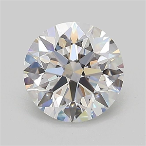 Picture of Lab Grown Diamond 1.03 Carats, Round with Excellent Cut, D Color, VS1 Clarity and Certified by IGI