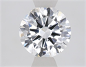 Lab Grown Diamond 1.01 Carats, Round with Excellent Cut, D Color, VVS2 Clarity and Certified by IGI
