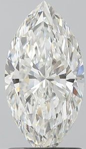 Picture of Natural Diamond 1.52 Carats, Marquise with  Cut, H Color, SI1 Clarity and Certified by GIA