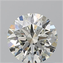 Natural Diamond 0.97 Carats, Round with Excellent Cut, K Color, VVS1 Clarity and Certified by GIA