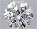 Natural Diamond 1.40 Carats, Round with Excellent Cut, D Color, VVS1 Clarity and Certified by GIA