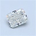 0.70 quilates, Radiante Diamante , Color I, claridad SI2 y certificado por GIA