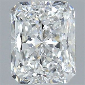 Picture of Natural Diamond 2.04 Carats, Radiant with  Cut, E Color, VS1 Clarity and Certified by GIA
