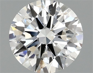 Picture of Lab Grown Diamond 1.24 Carats, Round with Ideal Cut, F Color, VVS1 Clarity and Certified by IGI