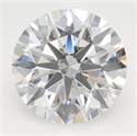 Lab Grown Diamond 6.05 Carats, Round with Excellent Cut, E Color, VVS1 Clarity and Certified by GIA