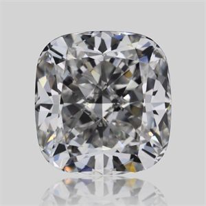 Foto Diamante Natural 0.50 quilates, Del cojín , Color D, claridad VVS1 y certificado GIA de