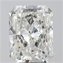 Natural Diamond 5.01 Carats, Radiant with  Cut, H Color, SI1 Clarity and Certified by GIA