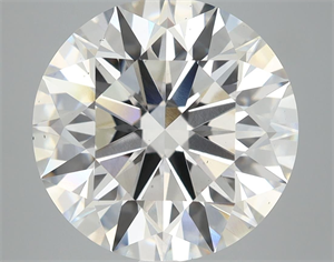 Picture of Lab Grown Diamond 7.07 Carats, Round with Ideal Cut, G Color, VS2 Clarity and Certified by IGI