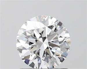 Picture of Lab Grown Diamond 1.05 Carats, Round with Ideal Cut, D Color, VVS2 Clarity and Certified by IGI