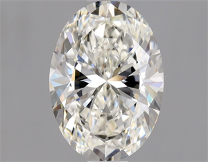 Foto Diamante Natural 1.01 quilates, Ovalado , Color H, claridad VVS2 y certificado GIA de