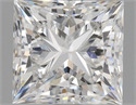 Natural Diamond 1.71 Carats, Princess with  Cut, F Color, VS1 Clarity and Certified by GIA