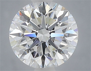 Picture of Lab Grown Diamond 1.59 Carats, Round with Excellent Cut, E Color, VS1 Clarity and Certified by IGI