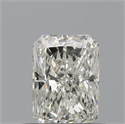 Diamante Natural 0.51 quilates, Radiante , Color H, claridad VVS1 y certificado GIA