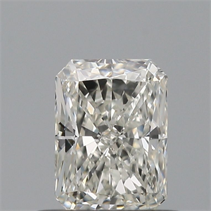 Picture of Natural Diamond 0.51 Carats, Radiant with  Cut, H Color, VVS1 Clarity and Certified by GIA