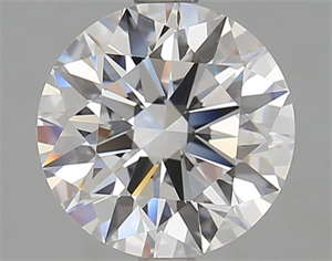Picture of Lab Grown Diamond 2.31 Carats, Round with Excellent Cut, D Color, VVS1 Clarity and Certified by GIA