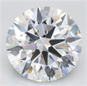 Lab Grown Diamond 4.96 Carats, Round with Excellent Cut, D Color, IF Clarity and Certified by GIA