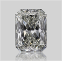Natural Diamond 0.30 Carats, Radiant with  Cut, J Color, SI2 Clarity and Certified by GIA