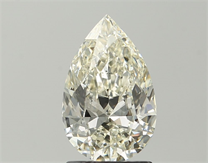 Foto Diamante Natural 1.51 quilates, De pera , Color K, claridad SI1 y certificado GIA de