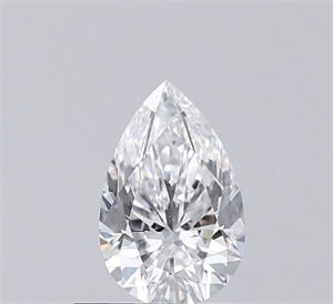 Picture of Natural Diamond 0.50 Carats, Pear with  Cut, D Color, VS1 Clarity and Certified by GIA