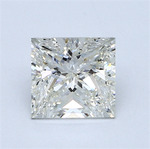 Picture of 1.81 Carats, Princess Diamond with  Cut, J Color, VS2 Clarity and Certified by GIA