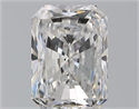 Diamante Natural 1.02 quilates, Radiante , Color E, claridad SI1 y certificado GIA