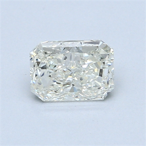Picture of 0.70 Carats, Radiant Diamond with  Cut, K Color, VS1 Clarity and Certified by GIA