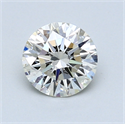 0.93 quilates, Redondo Diamante , Color J, claridad VVS1 y certificado por GIA