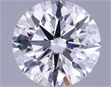 Del inventario de diamantes de laboratorio, 1.34 quilates, Redondo , Color F, claridad SI1 y certificado IGI