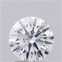 Lab Grown Diamond 1.51 Carats, Round with Ideal Cut, D Color, VVS2 Clarity and Certified by IGI