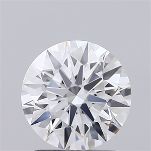 Picture of Lab Grown Diamond 1.51 Carats, Round with Ideal Cut, D Color, VVS2 Clarity and Certified by IGI