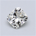 0.70 Carats, Cushion Diamond with  Cut, J Color, VVS2 Clarity and Certified by GIA