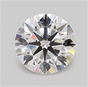 Lab Grown Diamond 1.04 Carats, Round with Ideal Cut, D Color, VS1 Clarity and Certified by IGI