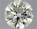 Diamante Natural 3.00 quilates, Redondo , Color N, claridad VS2 y certificado GIA