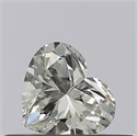 Natural Diamond 0.30 Carats, Heart with  Cut, H Color, VVS2 Clarity and Certified by GIA