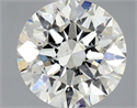 Diamante Natural 0.90 quilates, Redondo , Color I, claridad SI2 y certificado GIA