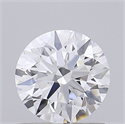 Lab Grown Diamond 1.03 Carats, Round with Ideal Cut, D Color, VVS2 Clarity and Certified by IGI