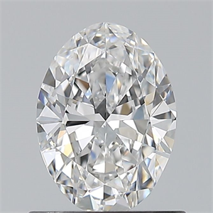 Foto Diamante Natural 0.70 quilates, Ovalado , Color E, claridad VVS1 y certificado GIA de