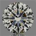 Diamante Natural 1.13 quilates, Redondo , Color K, claridad SI2 y certificado GIA